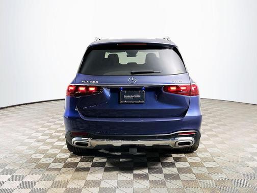 Twilight Blue Metallic 2024 Mercedes-Benz GLS 580 Base 4MATIC