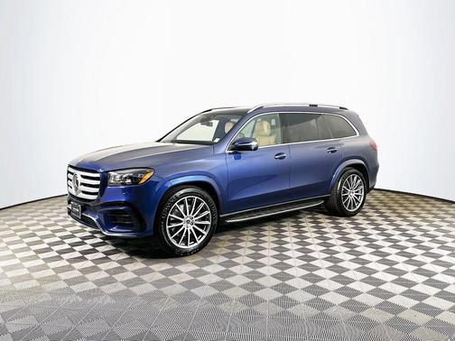 Twilight Blue Metallic 2024 Mercedes-Benz GLS 580 Base 4MATIC