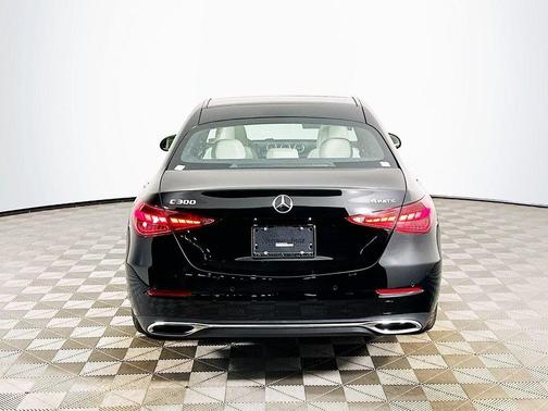 Black 2026 Mercedes-Benz C-Class C 300 4MATIC