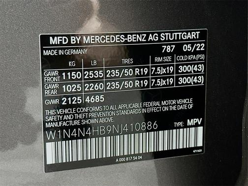 2022 Mercedes-Benz GLA 250 Base 4MATIC