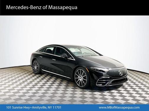 Black 2026 Mercedes-Benz EQS 450 Base 4MATIC