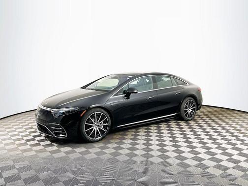 Black 2026 Mercedes-Benz EQS 450 Base 4MATIC