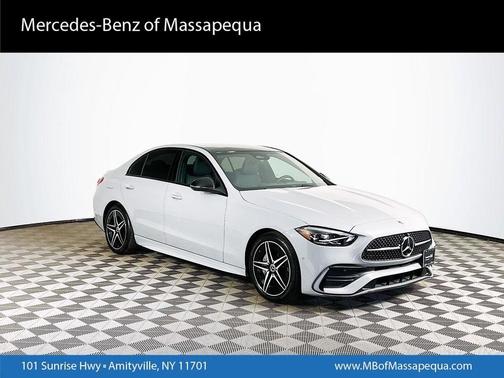 Alpine Gray 2025 Mercedes-Benz C-Class C 300 4MATIC