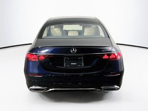 Blue 2027 Mercedes-Benz S-Class 580
