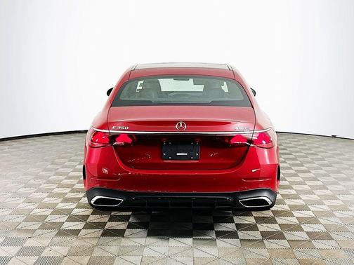 Red 2026 Mercedes-Benz E-Class E 350 4MATIC