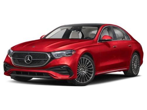 Red 2026 Mercedes-Benz E-Class E 350 4MATIC