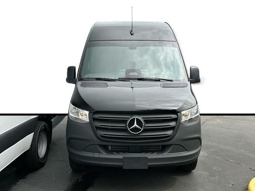 Black 2026 Mercedes-Benz Sprinter 2500 144 WB Standard Roof Passenger