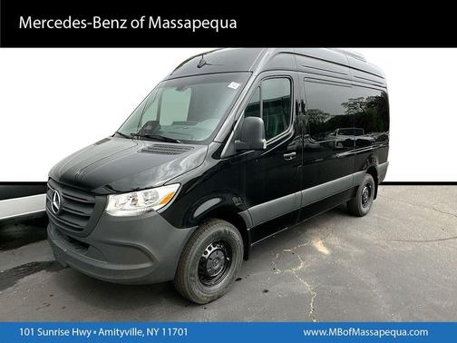 Black 2026 Mercedes-Benz Sprinter 2500 144 WB Standard Roof Passenger