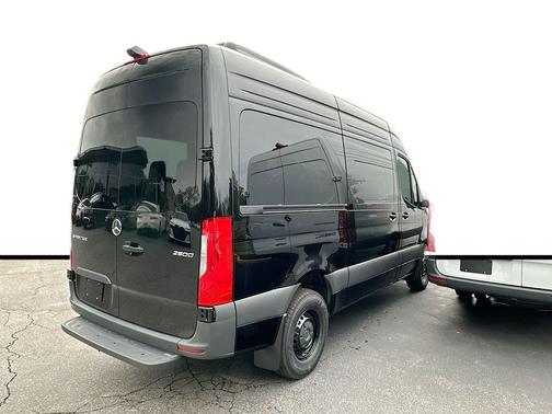 Black 2026 Mercedes-Benz Sprinter 2500 144 WB Standard Roof Passenger