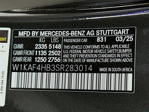 2025 Mercedes-Benz C-Class C 300 4MATIC