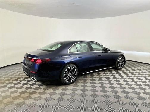 Blue 2026 Mercedes-Benz E-Class E 350 4MATIC