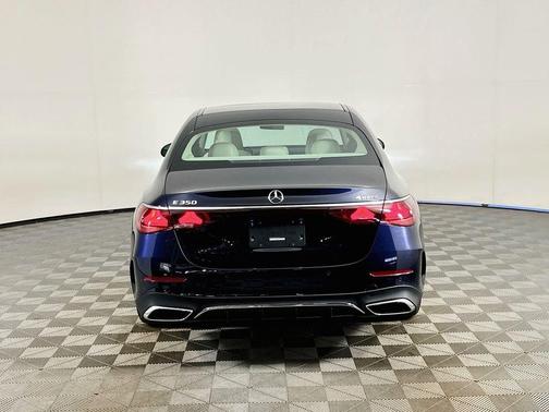 Blue 2026 Mercedes-Benz E-Class E 350 4MATIC