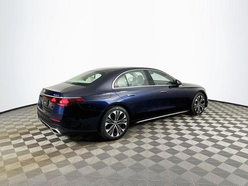 Blue 2026 Mercedes-Benz E-Class E 350 4MATIC
