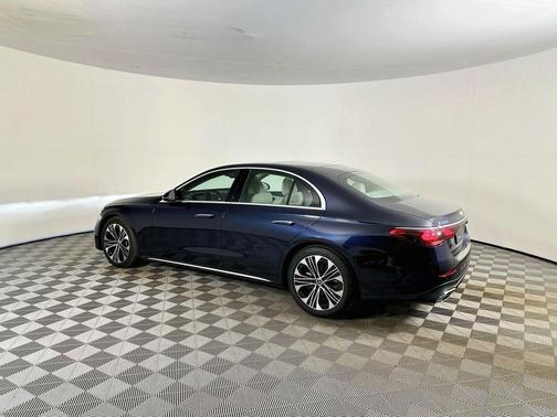 Blue 2026 Mercedes-Benz E-Class E 350 4MATIC