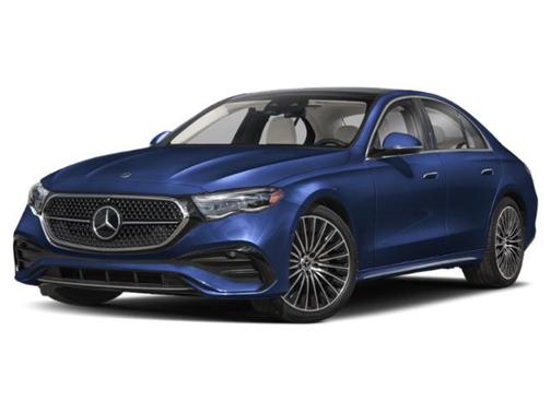 Blue 2026 Mercedes-Benz E-Class E 350 4MATIC