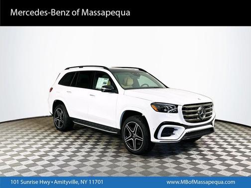 White 2026 Mercedes-Benz GLS 450 4MATIC