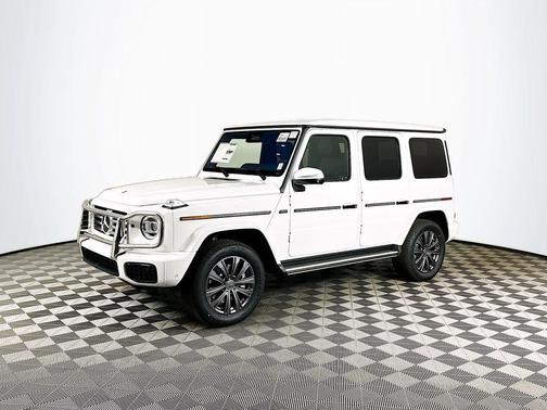 White 2026 Mercedes-Benz G-Class G 550 4MATIC