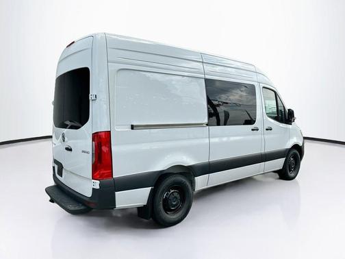 White 2026 Mercedes-Benz Sprinter 2500 144 WB Standard Roof Crew