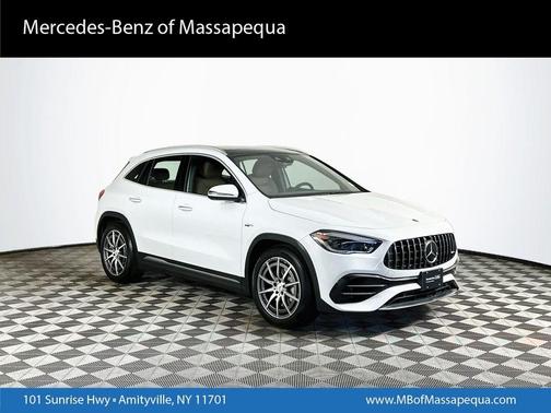 White 2023 Mercedes-Benz AMG GLA 45 Base