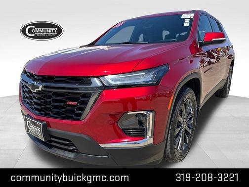 Red 2023 Chevrolet Traverse RS