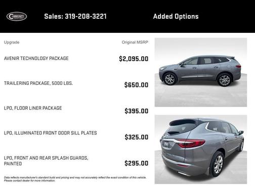 2020 Buick Enclave Avenir