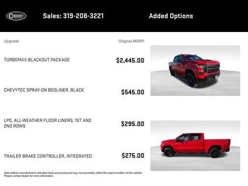 2025 Chevrolet Silverado 1500 Custom Trail Boss