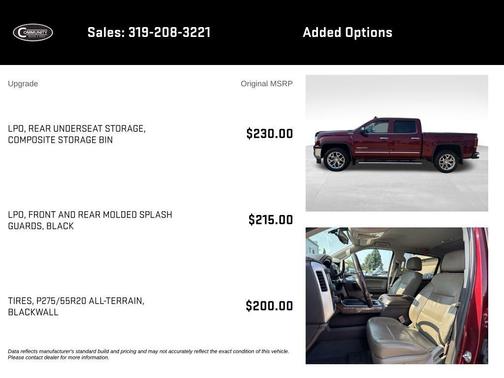 Red 2017 GMC Sierra 1500 SLT