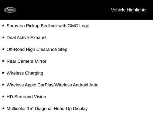 Black 2026 GMC Sierra 1500 AT4