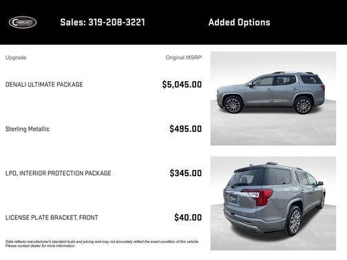 2023 GMC Acadia Denali