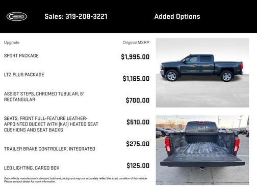 2017 Chevrolet Silverado 1500 LTZ