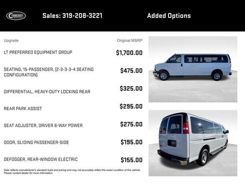 2023 Chevrolet Express 3500 LT