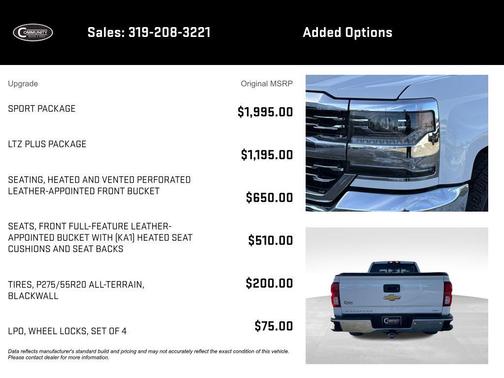 2018 Chevrolet Silverado 1500 LTZ