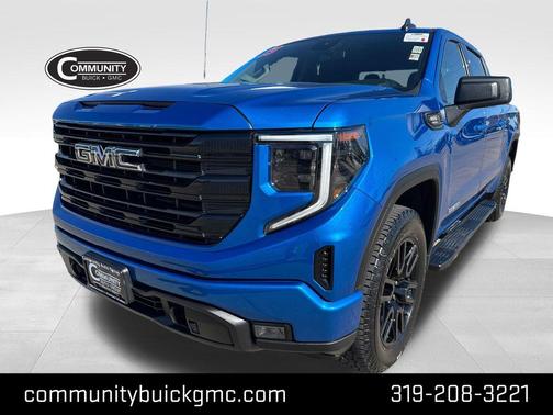 Blue 2023 GMC Sierra 1500 Elevation