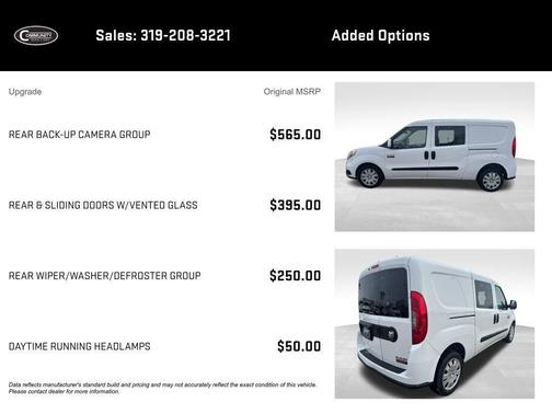 2017 RAM ProMaster City Tradesman SLT