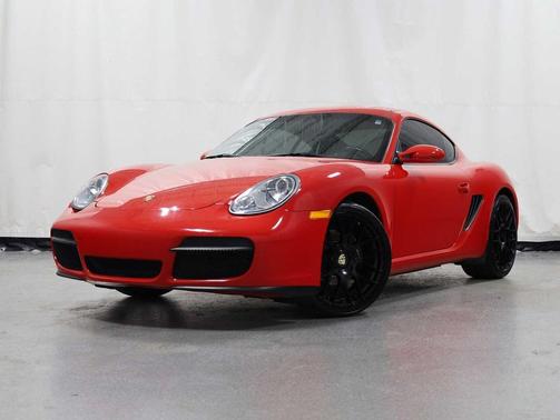 Red 2007 Porsche Cayman 2dr Cpe