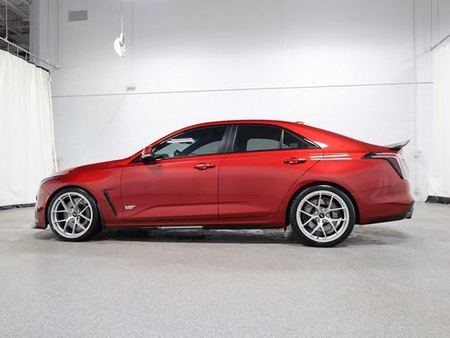 Radiant Red Tintcoat 2023 Cadillac CT4-V V-Series Blackwing