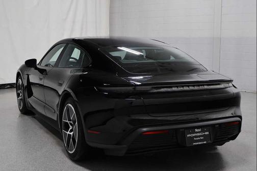 Black 2026 Porsche Taycan 4