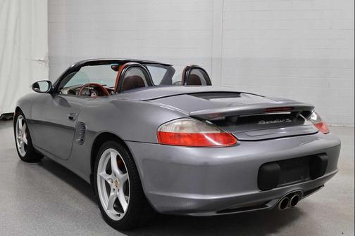 Gray 2003 Porsche Boxster S