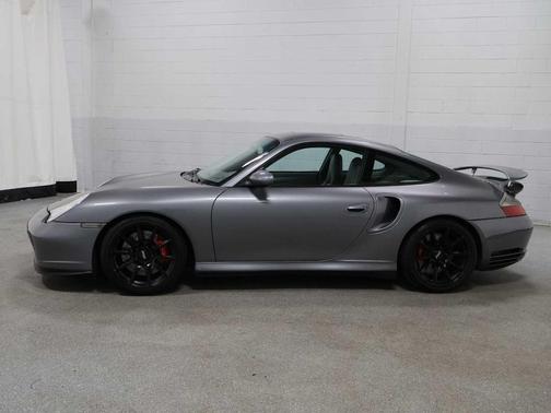 Gray 2002 Porsche 911 Carrera Turbo