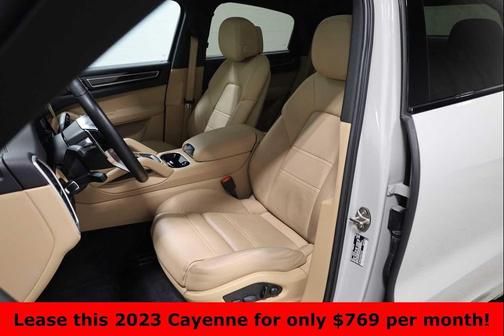Chalk 2023 Porsche Cayenne Platinum Edition