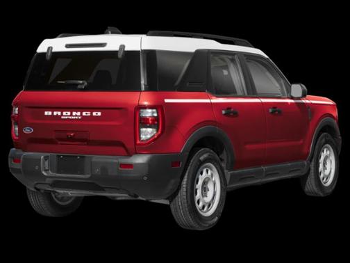 Ruby Red Metallic Tinted Clearcoat 2026 Ford Bronco Sport Heritage