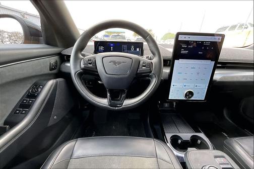 Cyber Orange Metallic Tricoat 2021 Ford Mustang Mach-E GT