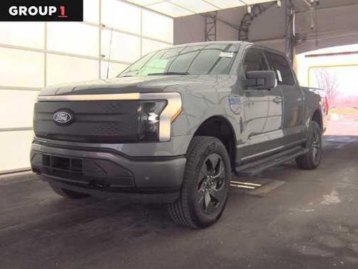 Carbonized Gray Metallic 2025 Ford F-150 Lightning Flash