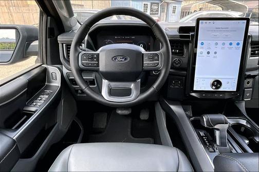 Carbonized Gray Metallic 2025 Ford F-150 Lightning Flash