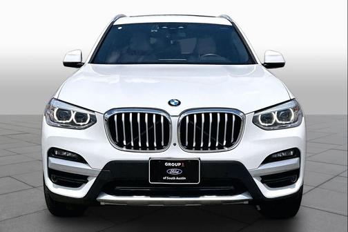 Alpine White 2020 BMW X3 sDrive30i