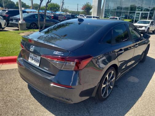 Meteorite Gray Metallic 2025 Honda Civic Hybrid Sport Touring