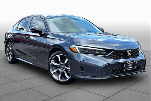 Meteorite Gray Metallic 2025 Honda Civic Hybrid Sport Touring