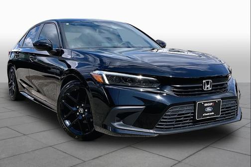 Crystal Black Pearl 2024 Honda Civic Sport