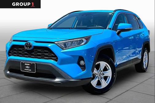 Blue Flame 2019 Toyota RAV4 XLE