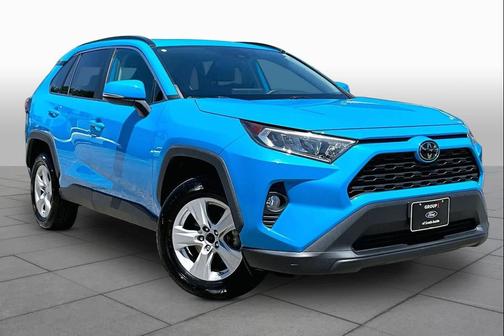 Blue Flame 2019 Toyota RAV4 XLE